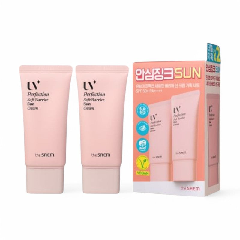 The Saem UV Perfection Safe Barrier Sun Cream Set 2 pcs