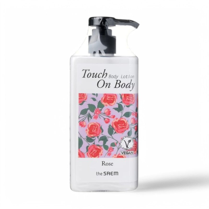 The Saem Touch On Body Body Lotion - 4 Types 2024 Version - #02 Rose