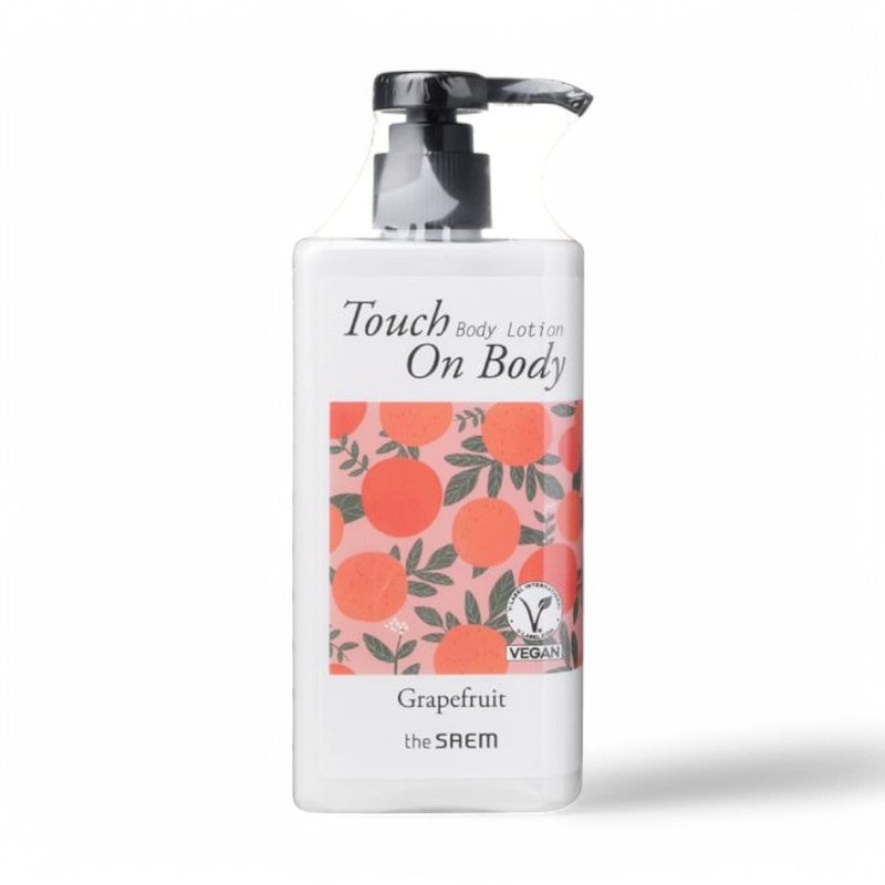 The Saem Touch On Body Body Lotion - 4 Types 2024 Version - #03 Grapefruit