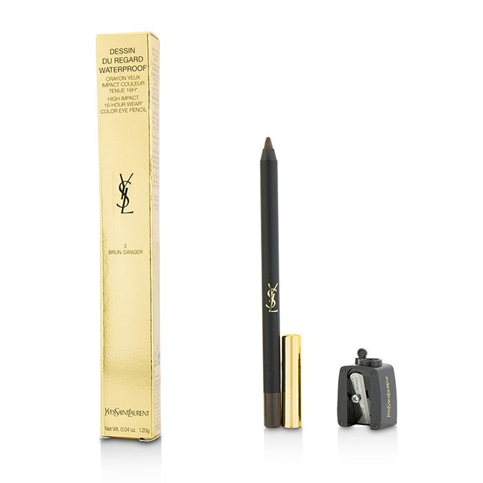 Yves Saint Laurent Dessin Du Regard Waterproof High Impact Color Eye Pencil - # 2 Brun Danger L9301800 / 269638 1.2g/0.04oz