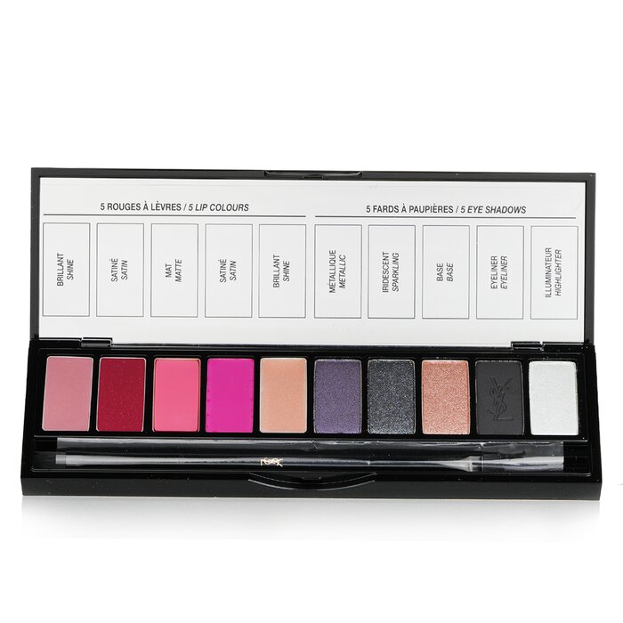 Yves Saint Laurent Couture Variation Collector 10 Colour Lip & Eye Palette - # 5 Nothing Is Forbidden L7197200 5g/0.17oz
