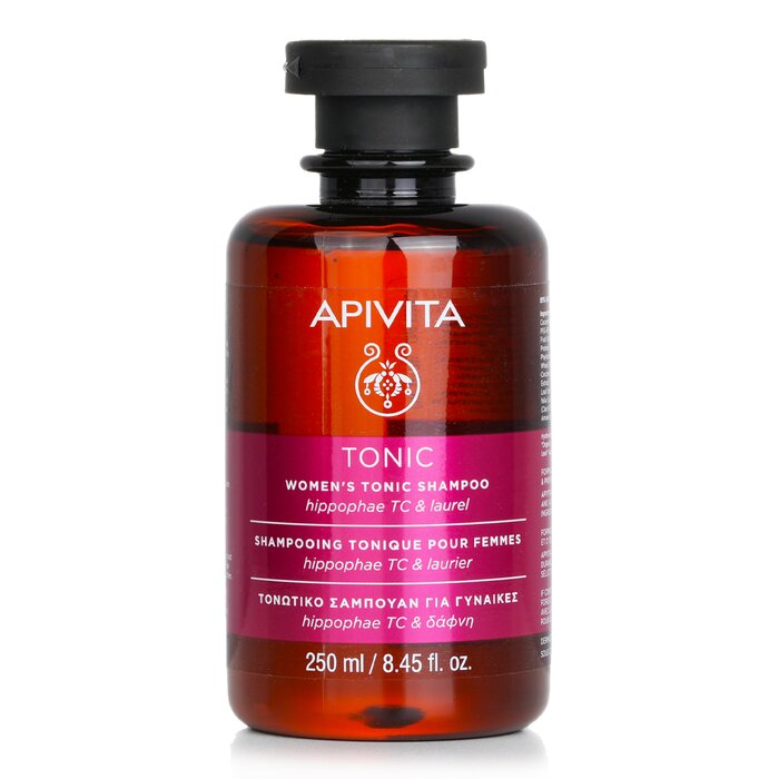 Apivita Women's Tonic Shampoo with Hippophae TC & Laurel (Helps Improve Hair Thickness) 250ml/8.45oz