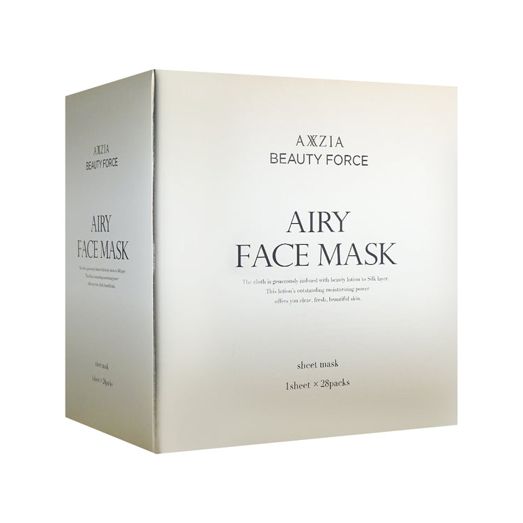 AXXZIA (Discounted Price For 2Pcs) Beauty Force Airy Face Mask 28 sheets