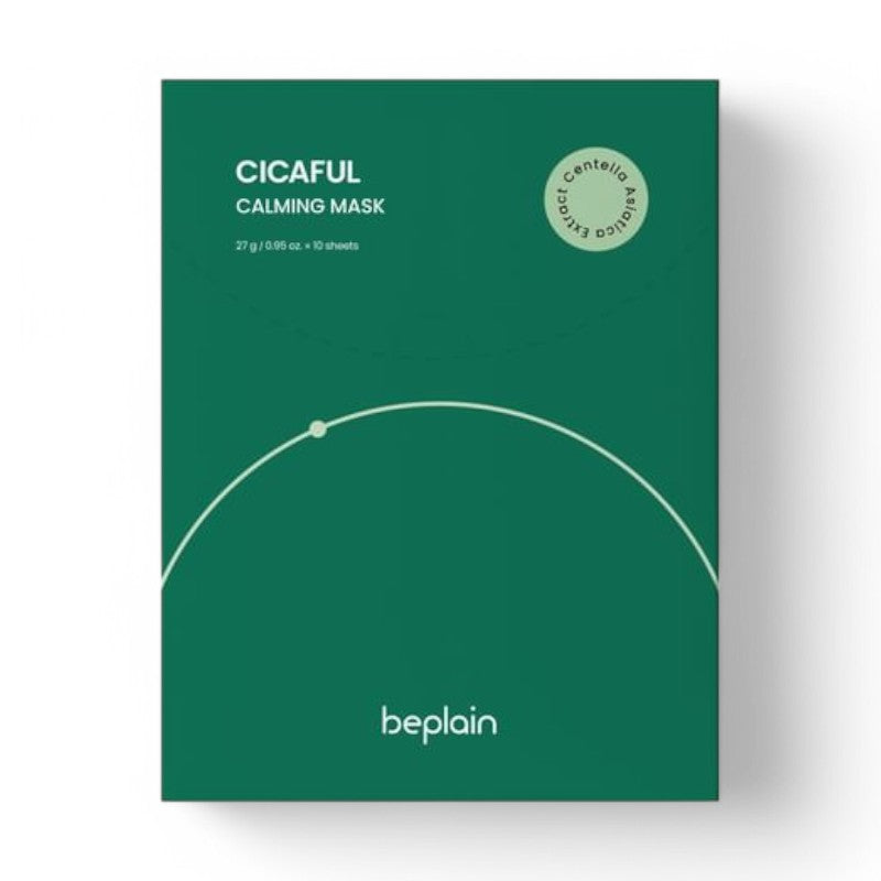 beplain Cicaful Calming Mask Set Renewed - 10 pcs