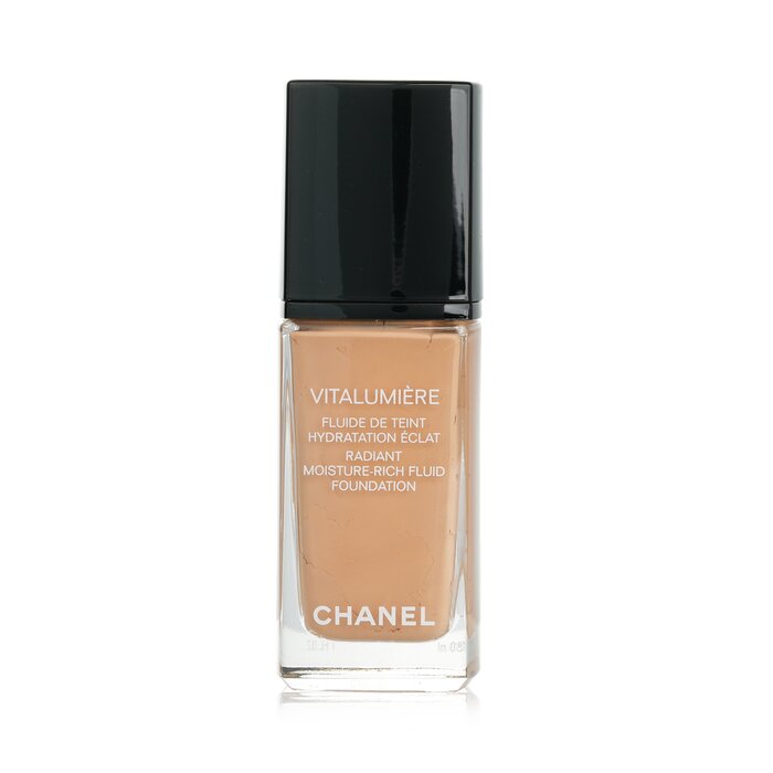 Chanel Vitalumiere Radiant Moisture Rich Fluid Foundation - #25 Petale 161018/610185 30ml/1oz