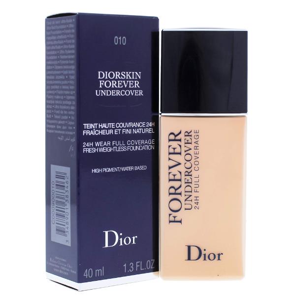 Christian Dior Diorskin Forever Undercover 24H Wear Full Coverage Water Based Foundation - # 010 Ivory C000900010 / 383462 40ml/1.3oz