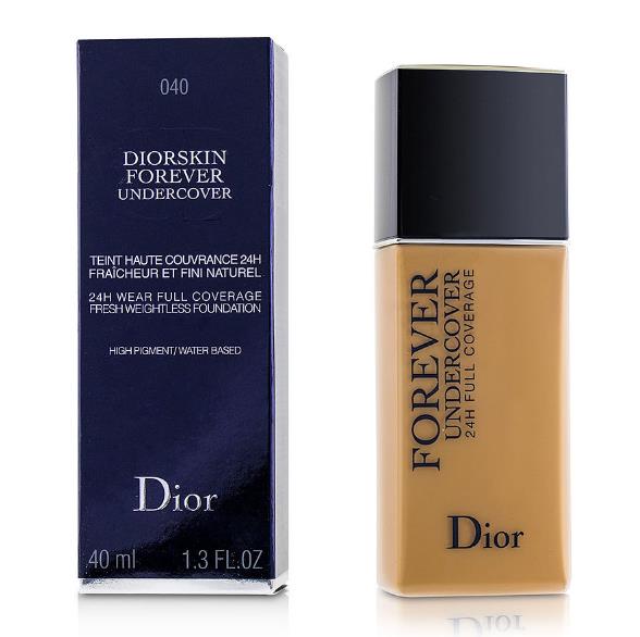 Christian Dior Diorskin Forever Undercover 24H Wear Full Coverage Water Based Foundation - # 040 Honey Beige C000900040 / 383639 40ml/1.3oz