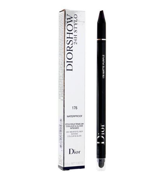 Christian Dior Diorshow 24H Stylo Waterproof Eyeliner - # 176 Matte Purple C014300176 / 500975 0.2g/0.007oz
