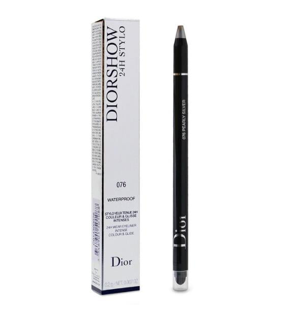 Christian Dior Diorshow 24H Stylo Waterproof Eyeliner - # 076 Pearly Silver C014300076 / 0.2g/0.007oz