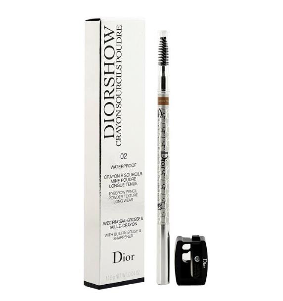 Christian Dior Diorshow Waterproof Crayon Sourcils Poudre - # 02 Chestnut C015600002 / 507998 1.19g/0.04oz