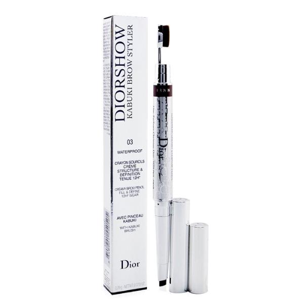 Christian Dior Diorshow Kabuki Brow Styler Creamy Brow Pencil Waterproof - # 03 Brown C021300003 / 550505 0.29g/0.01oz