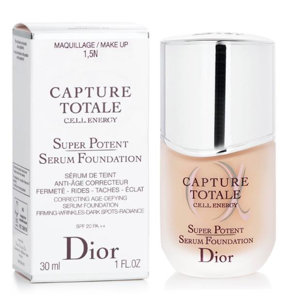 Christian Dior Capture Totale C.E.L.L. Energy Super Potent Serum Foundation SPF 20 - # 1.5N Neutral C020300015/ 549097 30ml/1oz