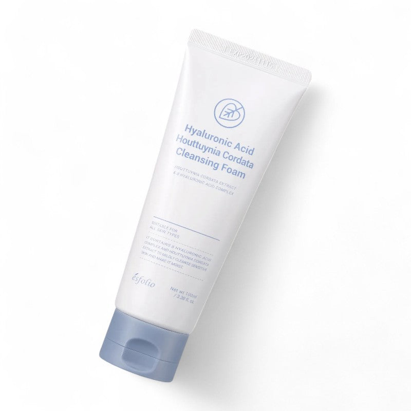 esfolio Hyaluronic Acid Houttuynia Cordata Cleansing Foam 100ml