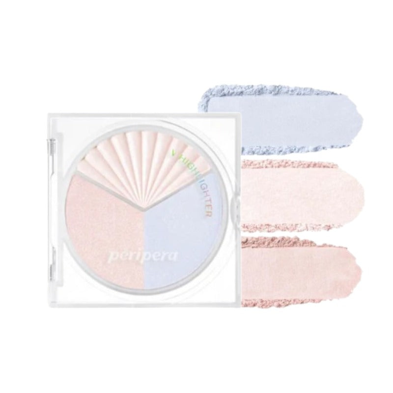 peripera V Highlighter Soda Café Collection - 2 Colors #02 Clear Flash