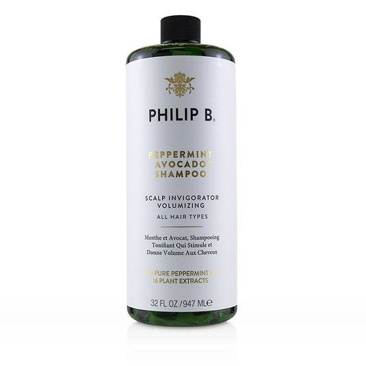 Philip B Peppermint Avocado Shampoo(Scalp Invigorator Volumizing)947ml