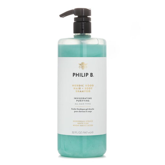 Philip B Nordic Wood Hair + Body Shampoo(Invigorating Purifying) 947ml