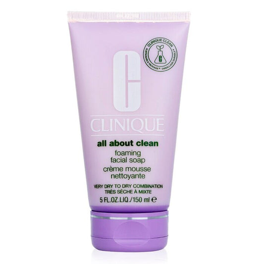 Clinique All About Clean Foaming Facial Soap-Very Dry to Dry 150ml