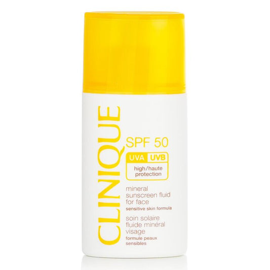 Clinique Mineral Sunscreen Fluid For Face SPF50-Sensitive Skin Formula30ml