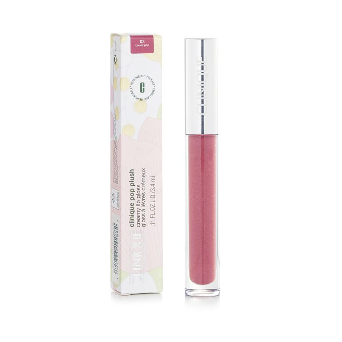 Clinique Pop Plush Creamy Lip Gloss - # 03 Brulee Pop V68K-03 3.4ml