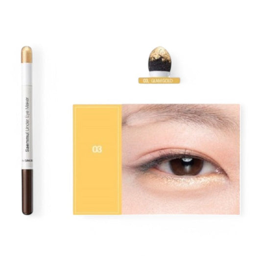 The Saem Saemmul Under Eye Maker 5 Colors #03 Glam Gold
