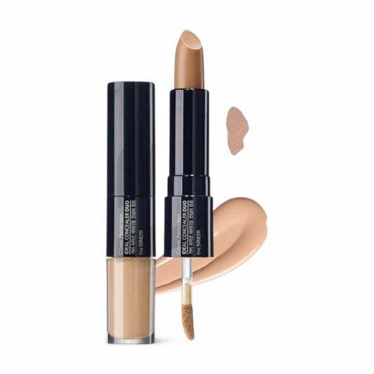 The Saem Cover Perfection Ideal Concealer Duo 3 Colors #02 Rich Beige