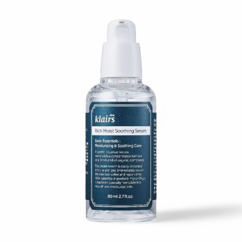 Klairs Rich Moist Soothing Serum (Unscented) Renewed: 80ml Dear