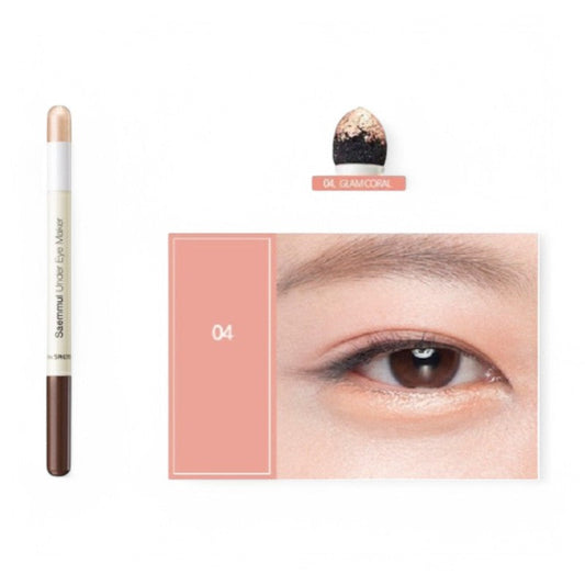 The Saem Saemmul Under Eye Maker 5 Colors #04 Glam Coral