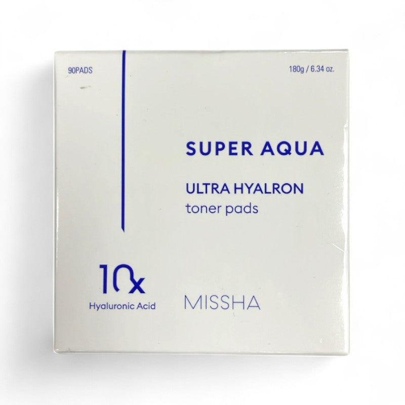 MISSHA Super Aqua Ultra Hyalron Toner Pad 90 pads