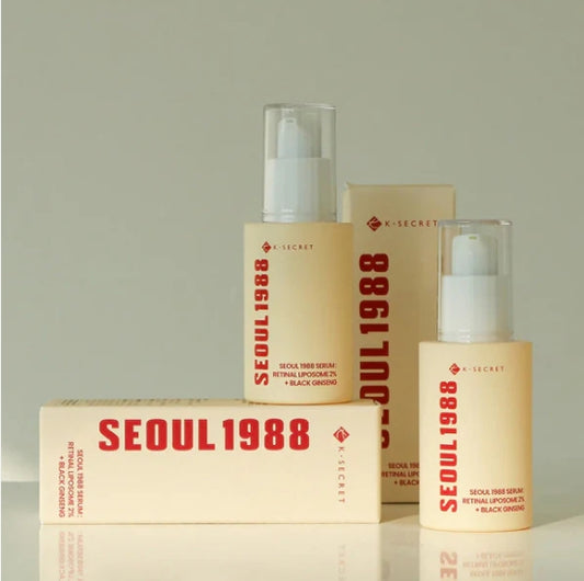 KSECRET SEOUL 1988 Serum:Retinal Liposome 2%+Black Ginseng 30ml