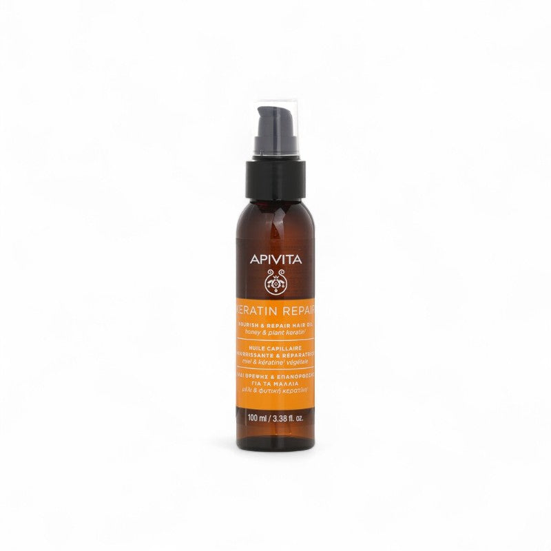 Apivita Keratin Repair Nourish&Repair Hair Oil Honey&Plant Keratin 099398 100ml