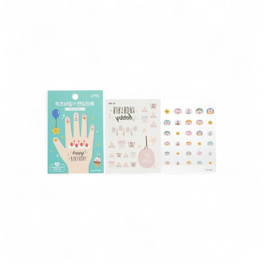 April Korea April Nail+Hand Tattoo-#ST-02K 040049 1pc