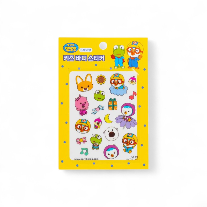 April Korea Pororo Body Sticker-#CT02 042289 1pc