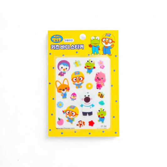 April Korea Pororo Body Sticker-#CT04 042302 1pc