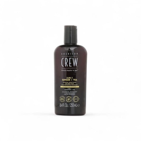 American Crew 3-in-1 Ginger+Tea Shampoo Conditioner And Body Wash 003398 250ml