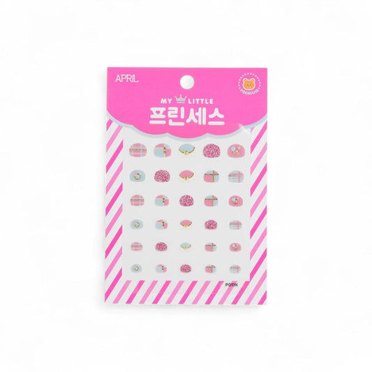 April Korea Princess Kids Nail Sticker-#P011K 041251 1pack