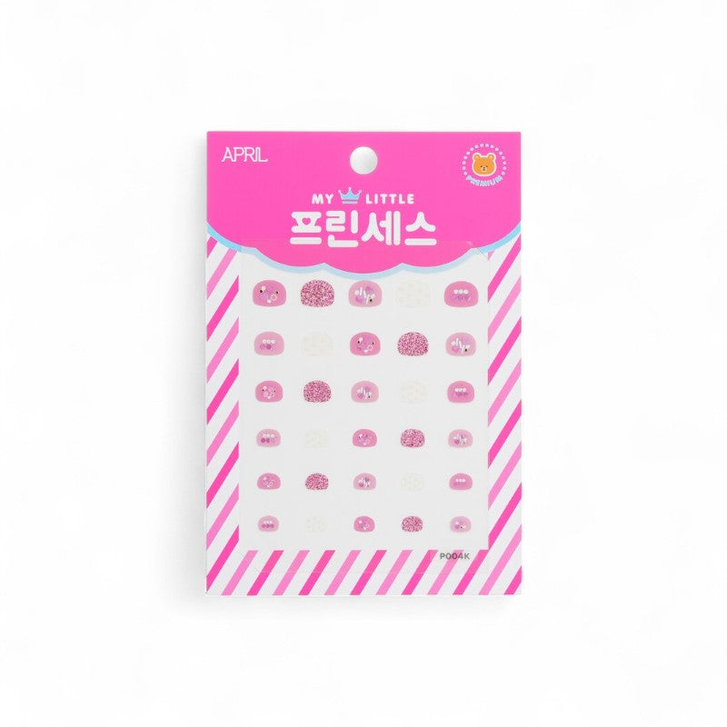 April Korea Princess Kids Nail Sticker-#P004K 041183 1pack