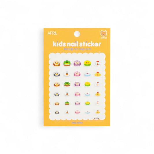 April Korea April Kids Nail Sticker-#A021K 040216 1pack