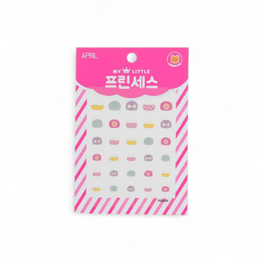 April Korea Princess Kids Nail Sticker-#P003K 041176 1pack