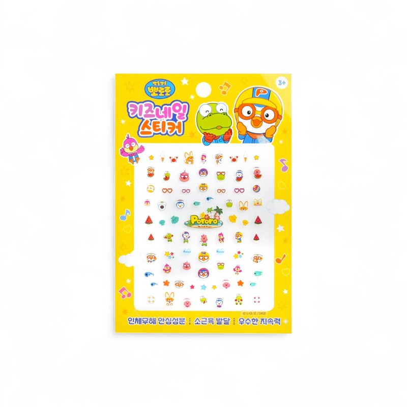 April Korea Pororo Nail Sticker-#PR 09 040384 1pack