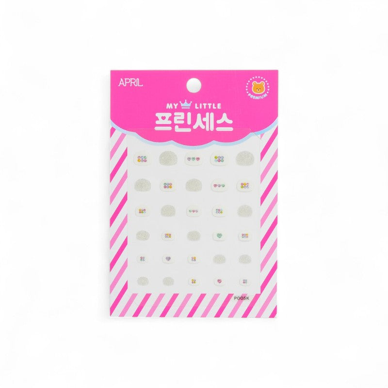April Korea Princess Kids Nail Sticker-#P005K 041190 1pack