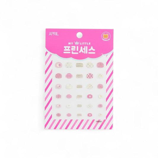 April Korea Princess Kids Nail Sticker-#P012K 041268 1pack