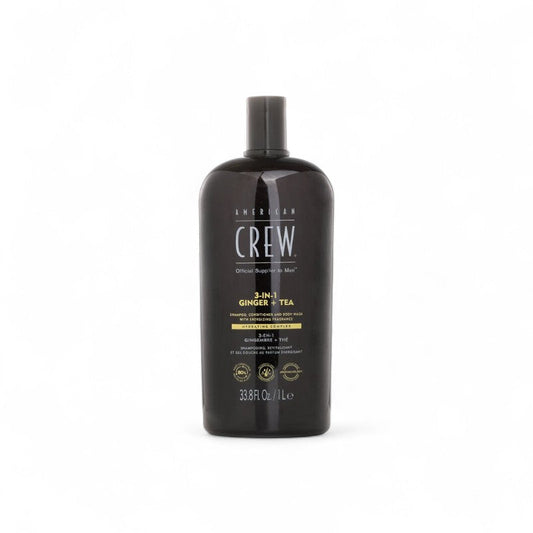 American Crew 3-in-1 Ginger+Tea Shampoo Conditioner And Body Wash 003305 1000ml