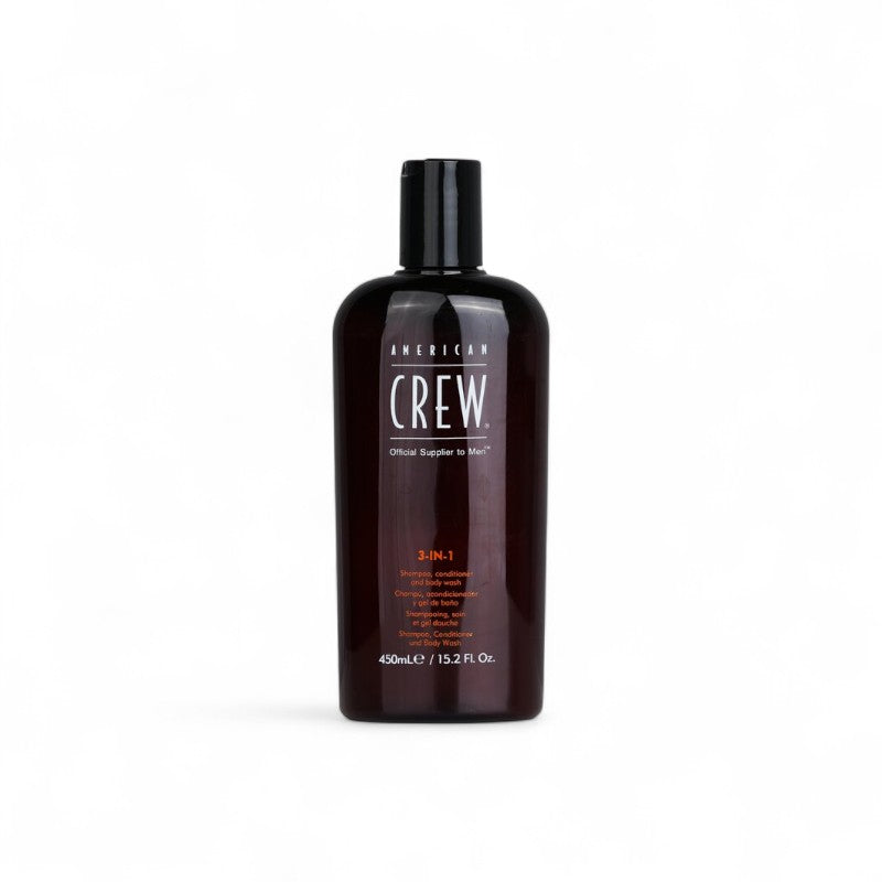 Conditioner&Body Wash 450ml/15.2oz American Crew Men 3-IN-1 Shampoo
