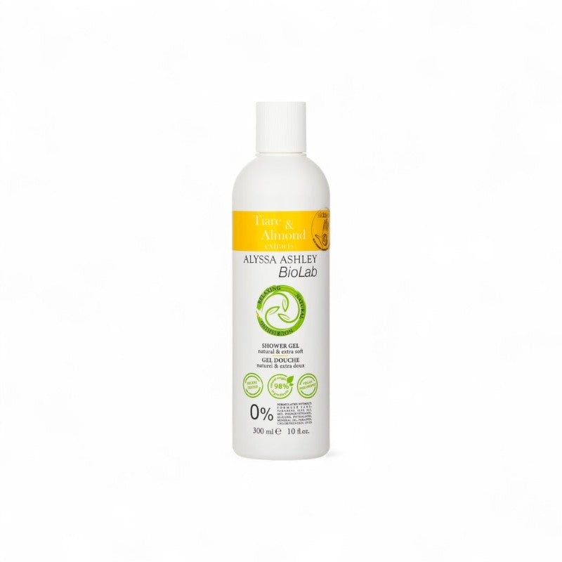 Alyssa Ashley Biolab Tiarè&Almond Shower Gel 975107 300ml/10oz