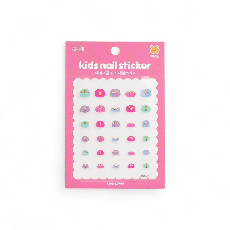 April Korea April Kids Nail Sticker-#A022K 040223 1pack