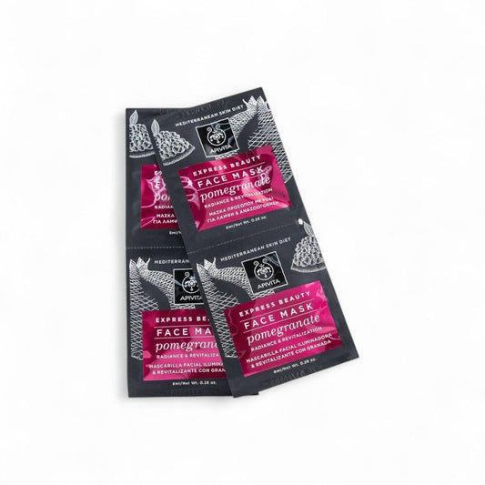 Apivita Express Beauty Face Mask with Pomegranate(Radiance&Revitalization)05844
