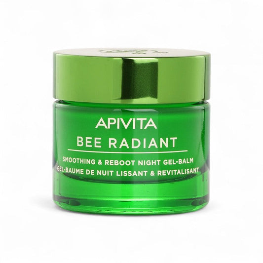 Apivita Bee Radiant Smoothing&Reboot Night Gel-Balm White Peony&Patented Propoli