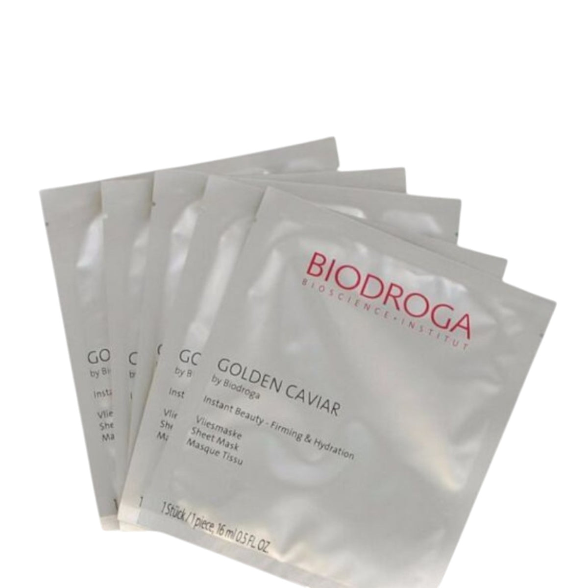 Biodroga Golden Caviar Sheet Mask 10 x 16ml