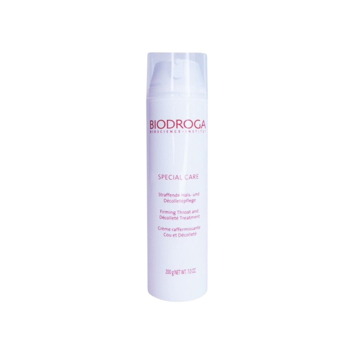 Biodroga Firming Throat and Décolleté Treatment 200ml
