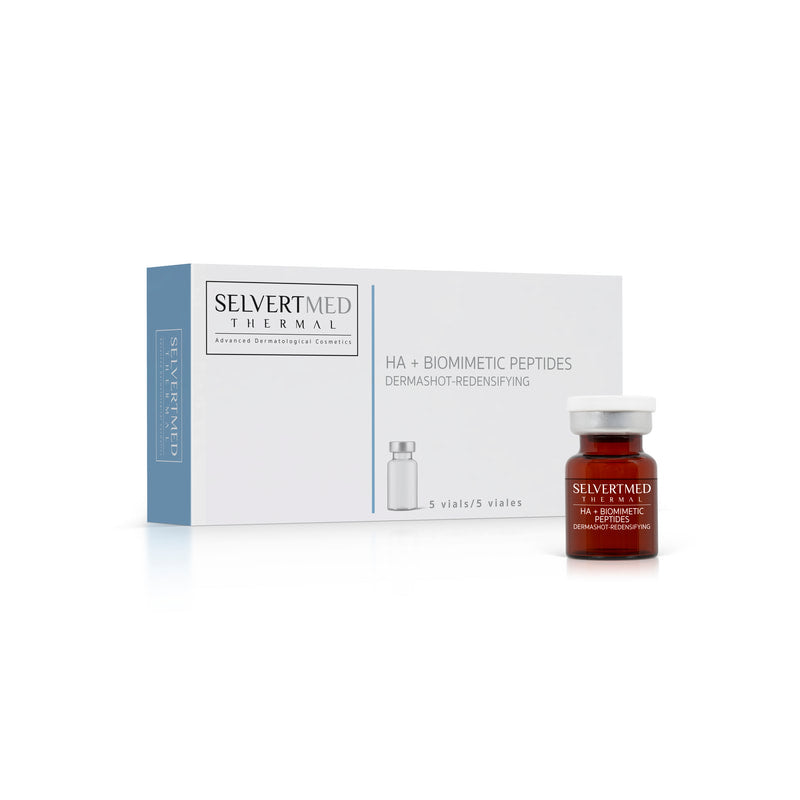 Selvert Thermal MED HA+Biomimetic PeptidesDermaShot-Redensifying 5*5ml
